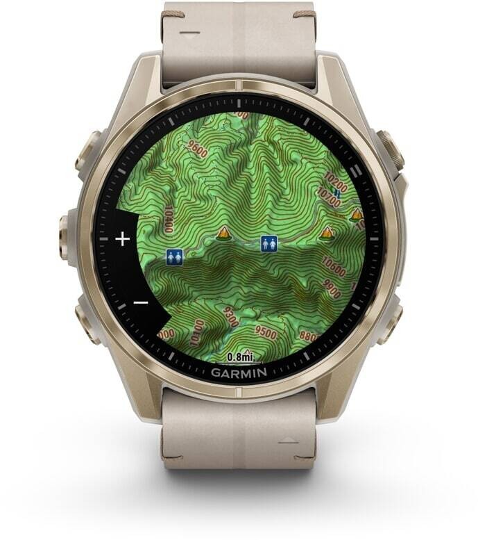 Garmin 010-02903-40 Fenix 8 – 43 mm AMOLED Titanium Smartwatch