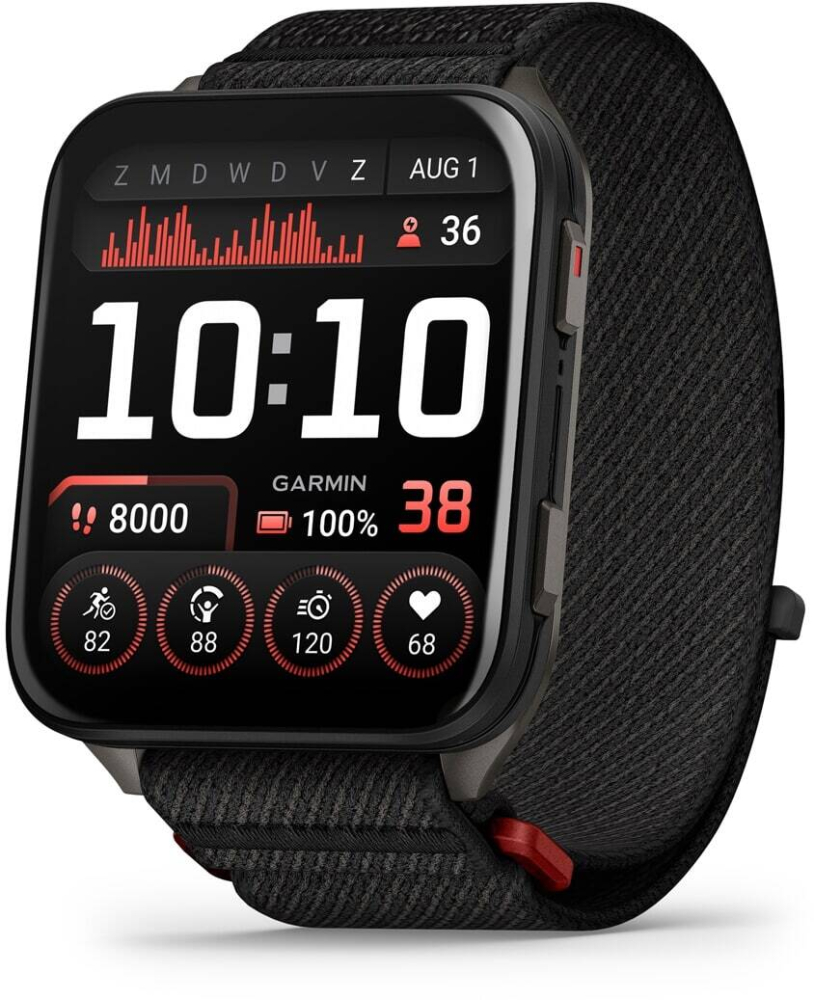 Garmin 010-02980-02 Venu X1 AMOLED Titanium Caseback - Smartwatch