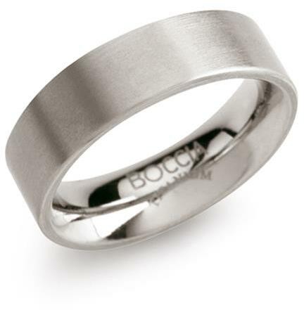 Boccia Titanium 0101-01 Unisex Ring
