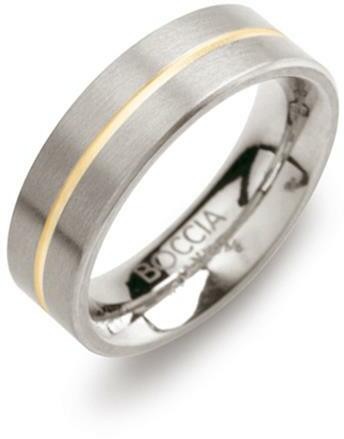 Boccia Titanium 0101-03 Unisex Ring