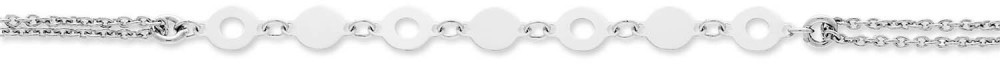 Silver Lining 104.1211.19 Dames Armband - Schakelarmband