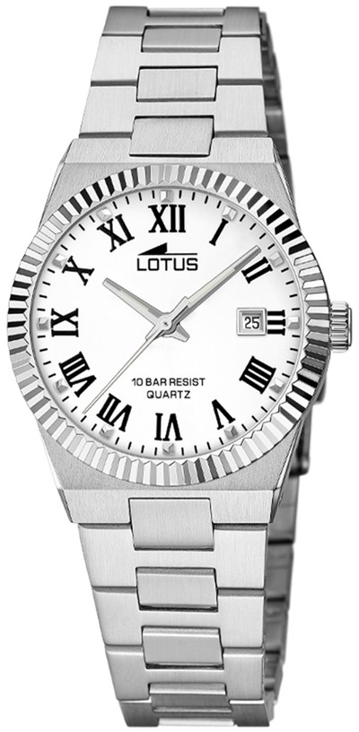LOTUS WOMEN'S WHITE FREEDOM STAINLESS STEEL WATCH BRACELET 18838/4