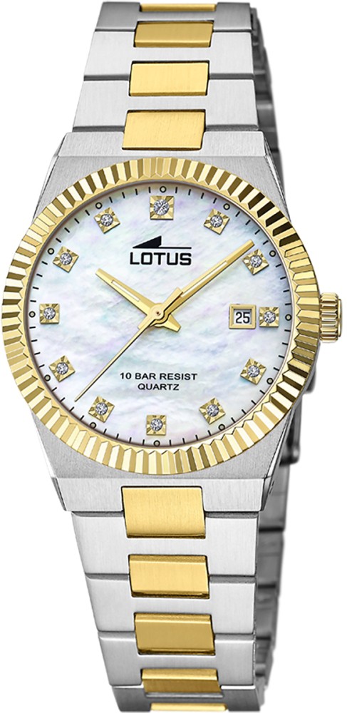 LOTUS WOMEN'S IVORY STAINLESS STEEL WATCH BRACELET 18839/1