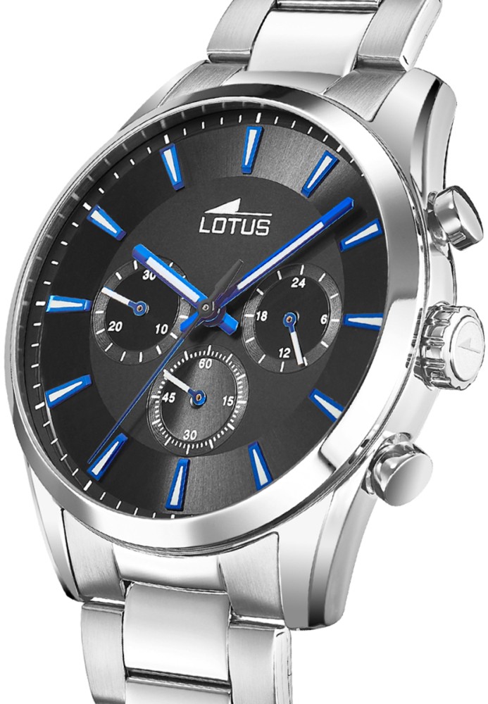 LOTUS MEN'S BLACK 316L STAINLESS STEEL WATCH BRACELET 18922/2