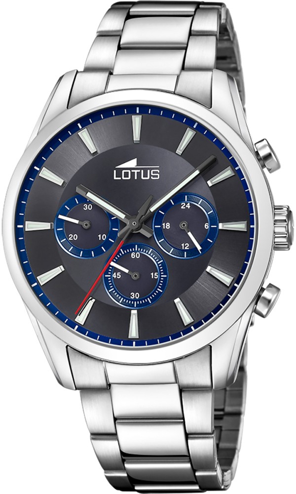 LOTUS MEN'S BLACK 316L STAINLESS STEEL WATCH BRACELET 18922/6