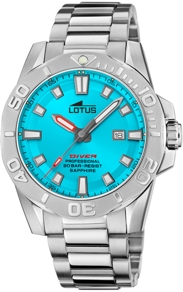 LOTUS MEN'S BLUE STAINLESS STEEL WATCH BRACELET 18926/2