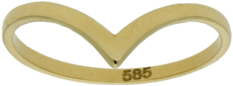 Glow 214.1008 Dames Ring - Minimalistische ring