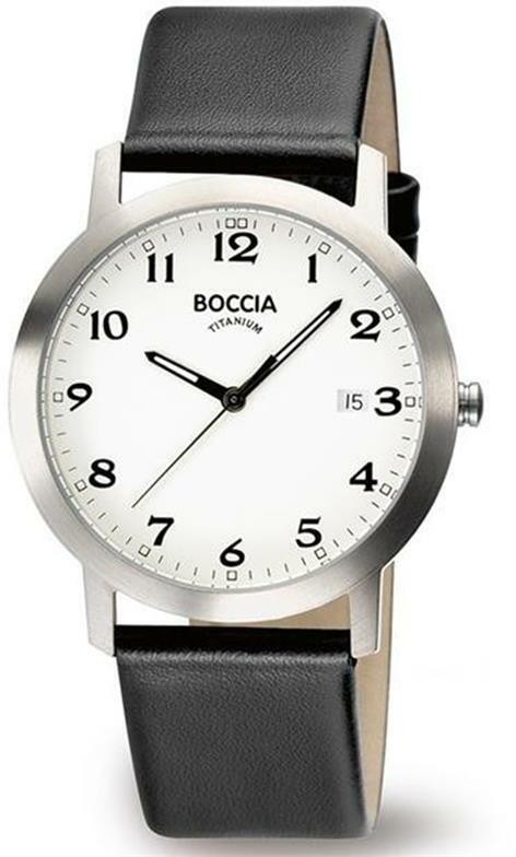 Boccia Titanium 3618-01 Heren Horloge