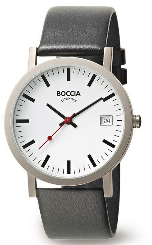 Boccia Titanium 3622-01 Heren Horloge
