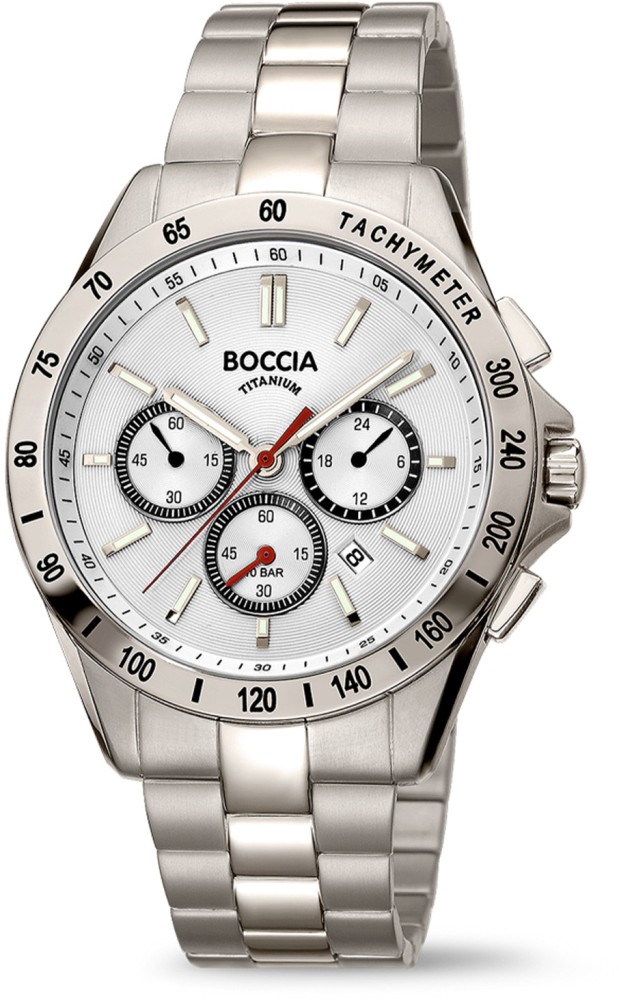 Boccia herenchrono Titanium 42mm