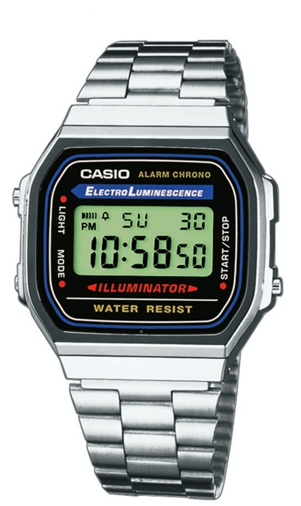 Casio A168WA-1YES Vintage Iconic Horloge