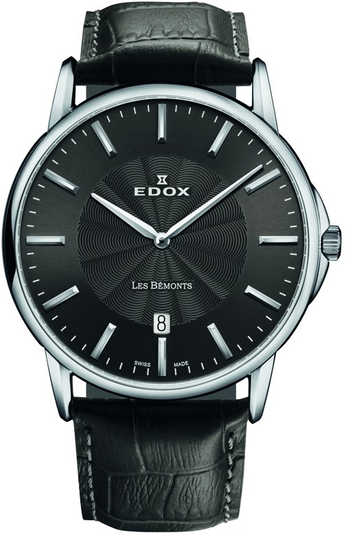 Edox 56001 3 GIN Les Bémonts Heren Horloge