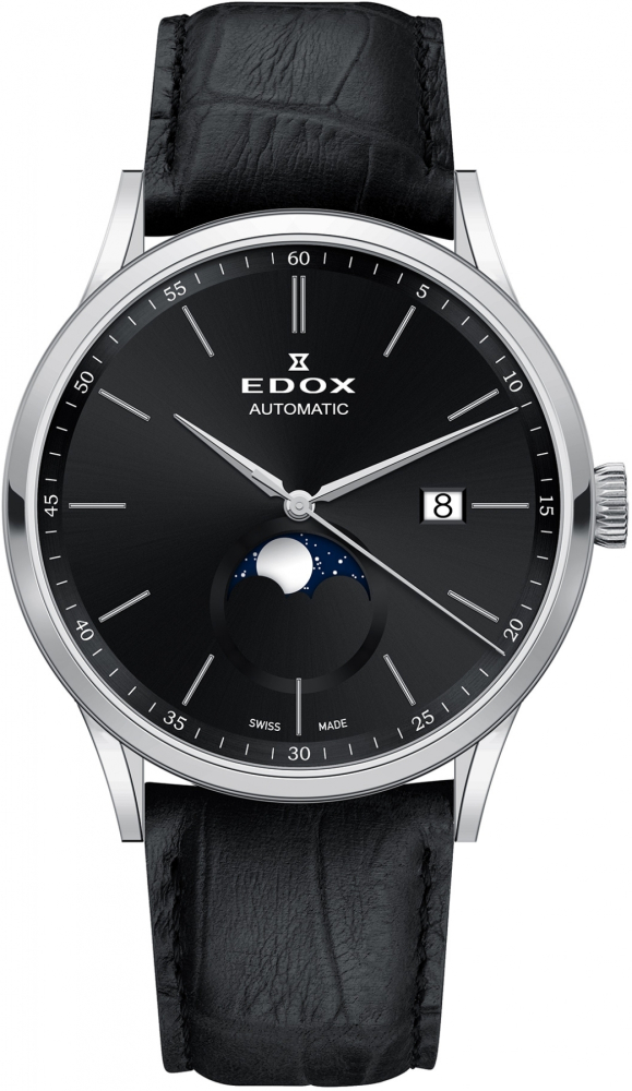 Edox 80500 3 NIN Les Vauberts Heren Horloge
