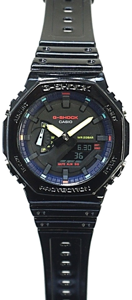 G-Shock GA-2100RGB-1AER Limited Heren Horloge