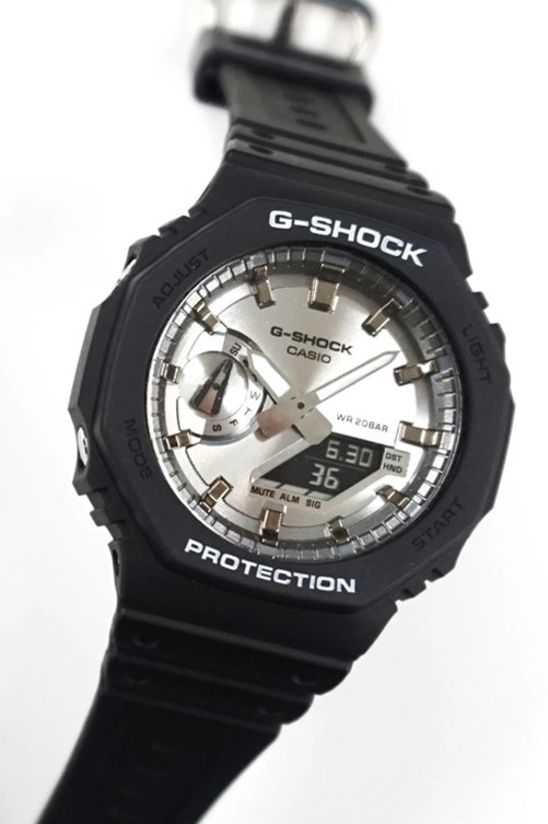 G-Shock GA-2100SB-1AER Classic Heren Horloge