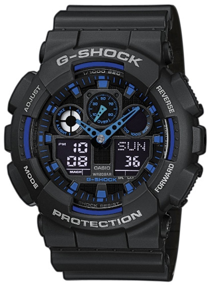 G-Shock GA-100-1A2ER Classic Heren Horloge