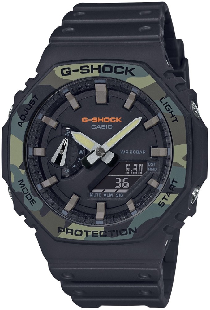 G-Shock GA-2100SU-1AER Classic Heren Horloge