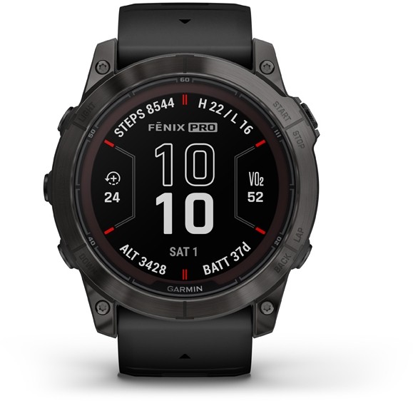 Garmin 010-02778-11 Fenix Sapphire Solar Edition 7X Pro Smartwatch