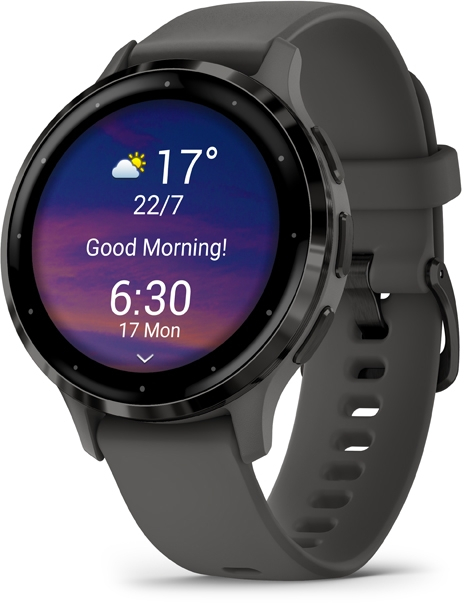 Garmin 010-02785-00 Venu 3S Pebble Gray Smartwatch