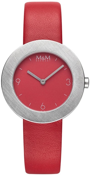 M&M Germany M11959-626 Matt circle Dames Horloge
