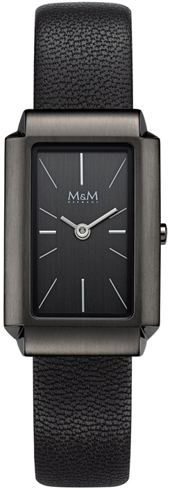 M&M Germany M11964-499 Square line Dames Horloge