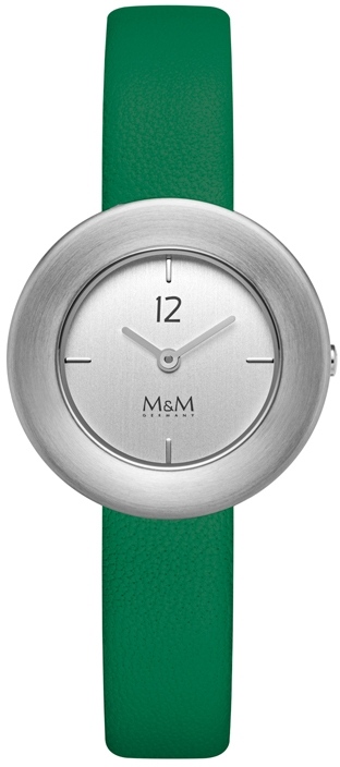 M&M Germany M11966-523 Matt circle Dames Horloge