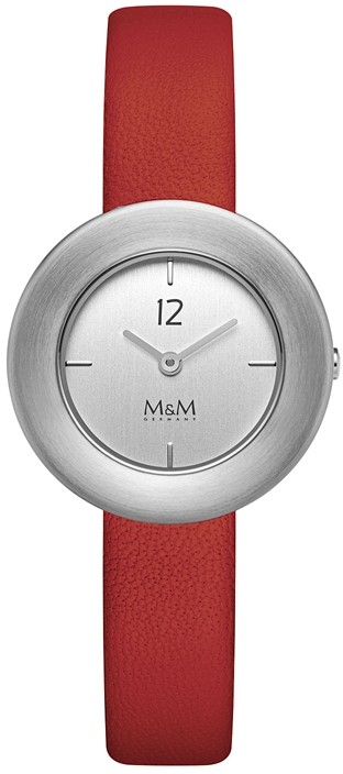 M&M Germany M11966-623 Matt circle Dames Horloge