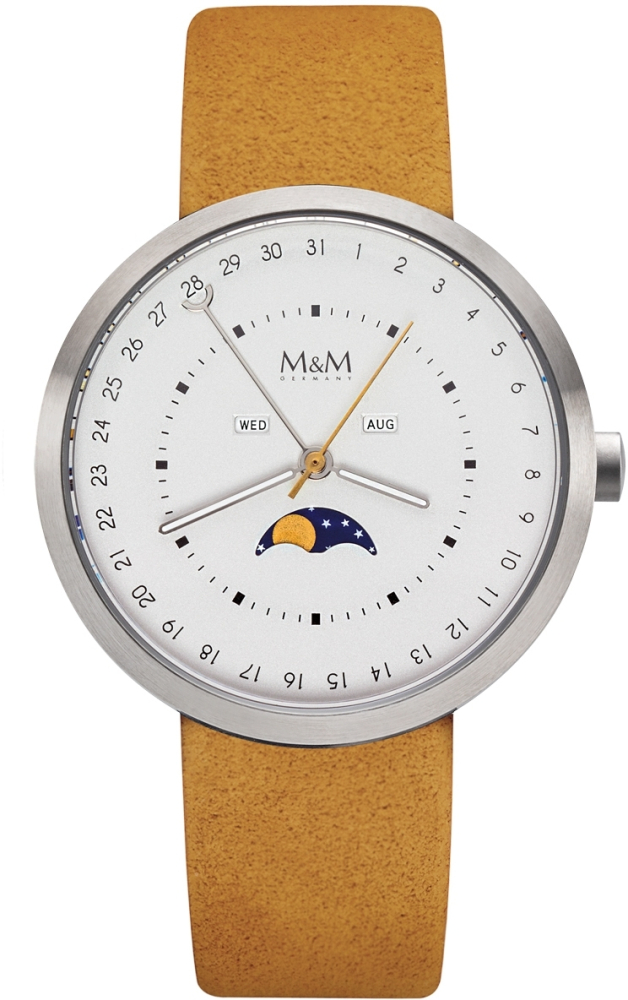 M&M Germany M11949-023 Moon Heren Horloge