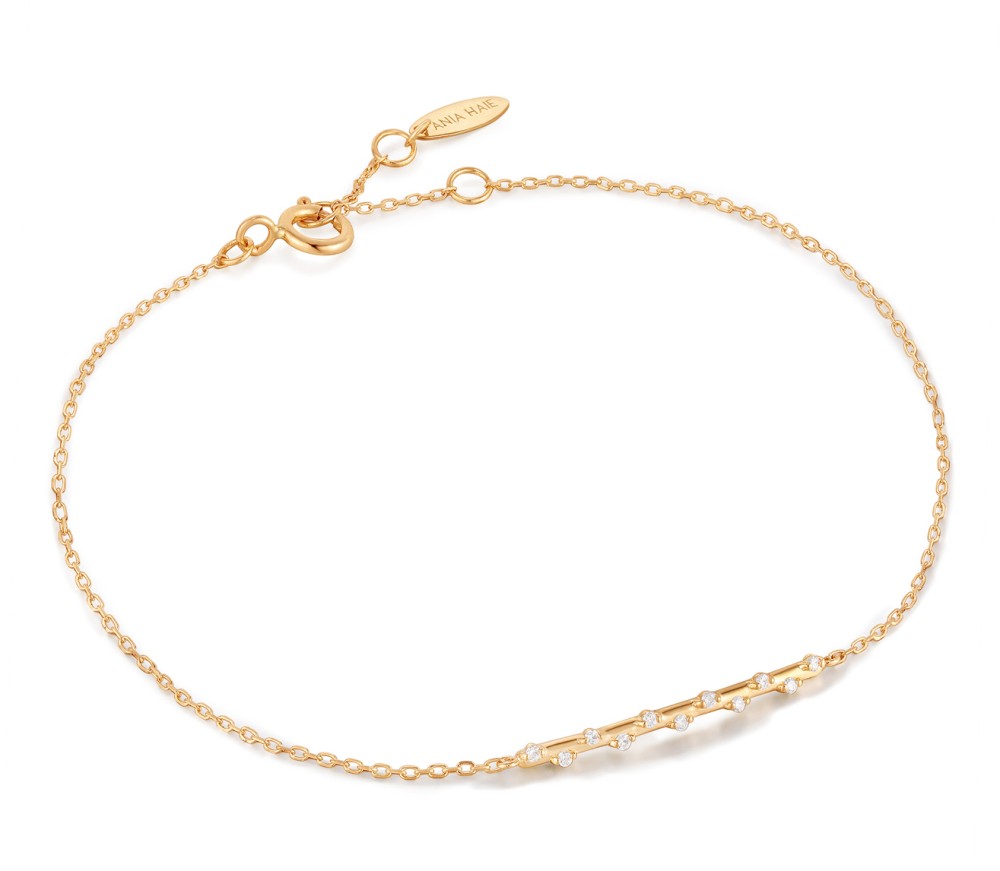Ania Haie AH BAU002-02YG Stargazer Dames Armband - Schakelarmband