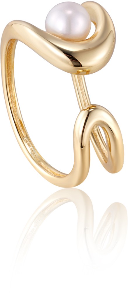 Ania Haie AH R043-02G Pearl Power Dames Ring