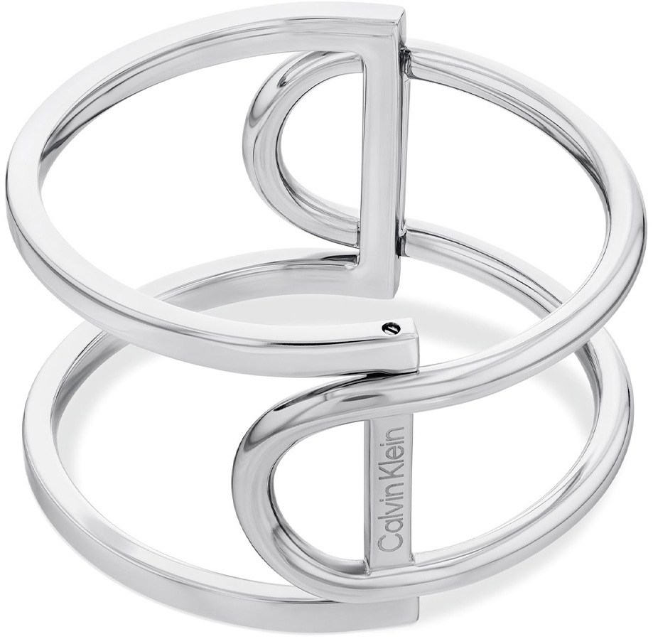 Calvin Klein CJ35000756 CONTOURED GEOMETRY Dames Armband - Bangle