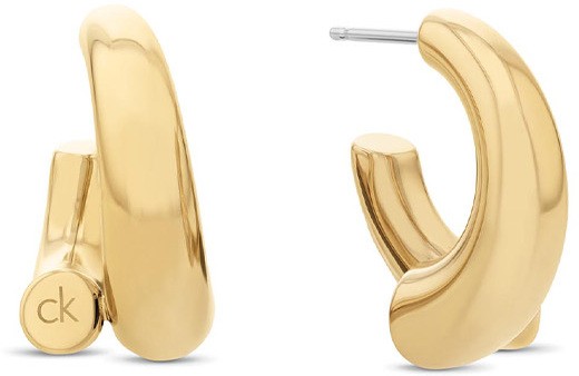 Calvin Klein CJ35000765 SPIRAL Dames Oorbellen - Oorknopjes