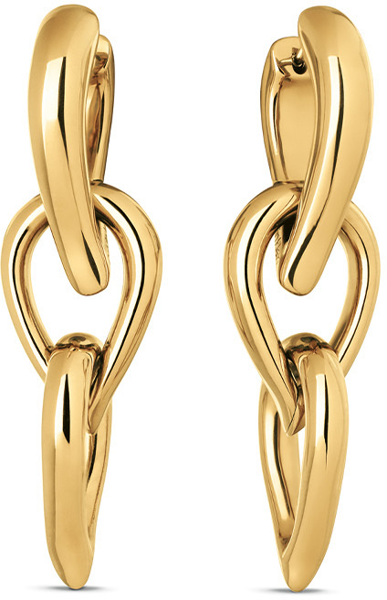 Calvin Klein CJ35000917 Dames Oorhangers Staal Gp