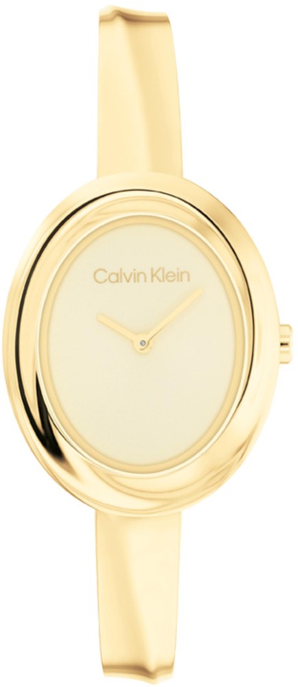 Calvin Klein CK25100056 TWISTED BEZEL Dames Horloge
