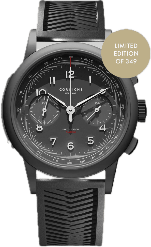 Corniche Heritage Chronograph Obscur II - Limited Edition 349 stuks