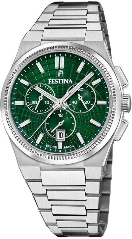 Festina Swiss Made F20059/3 Heren Horloge