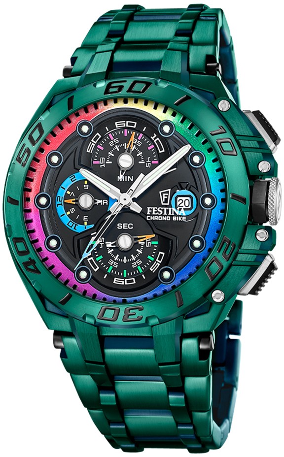 FESTINA MEN'S BLACK WATCH F20760/1