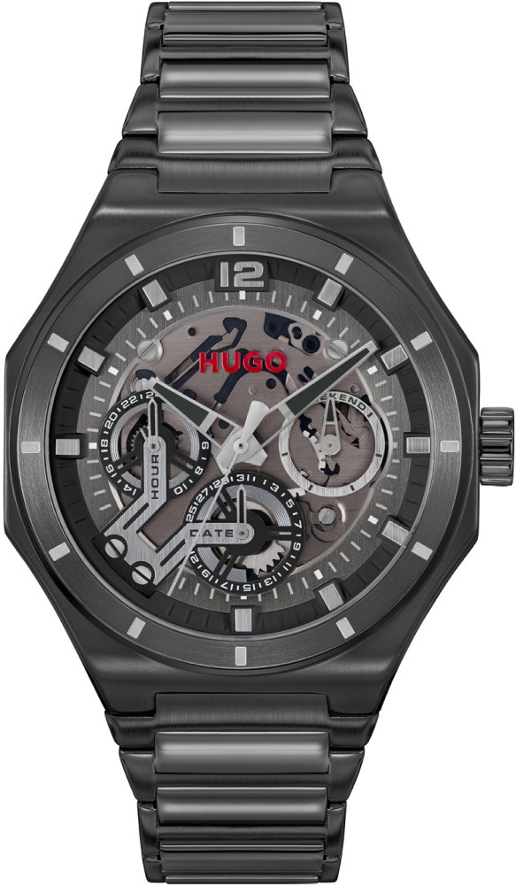 HUGO HU1530379 #GRAIL SKELETON Heren Horloge