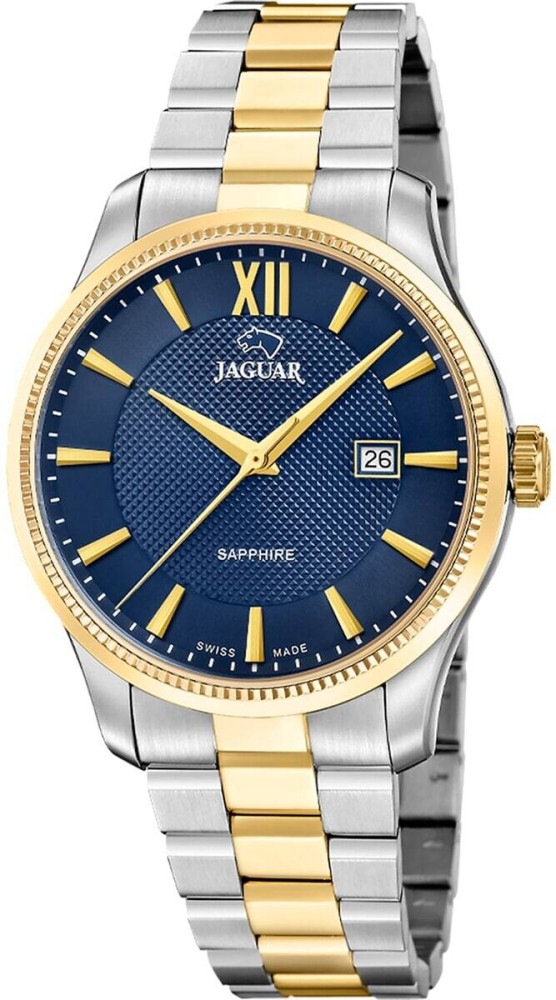 Jaguar J1043/2 Swiss Made ACAMAR (AY-kuh-mar) Heren Horloge