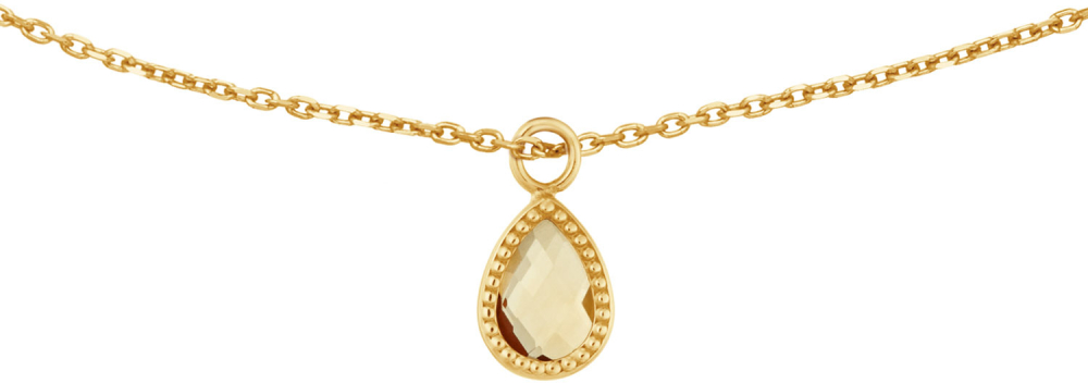 Jackie Amstel Citrine Necklace 585