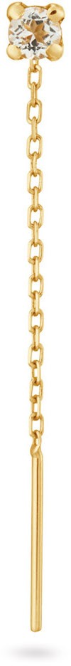 Jackie Van Gogh Wh.Top. Threater Single Stud