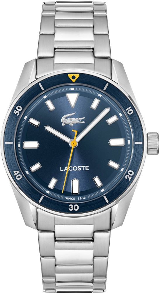 Lacoste LC2011424 Boston Staal Blauw 39mm