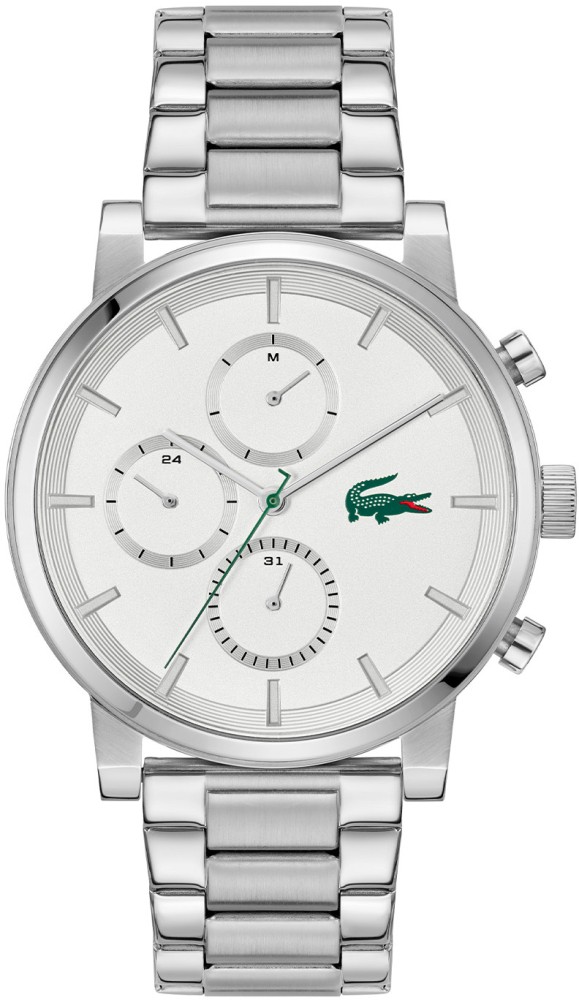 Lacoste LC2011452 Replay Brac Staal GP Zwart 44mm