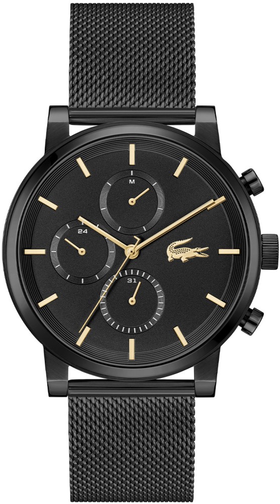 Lacoste LC2011485 Replay Mesh Zwart 44mm