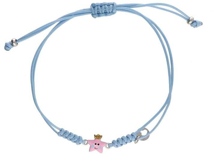 Lapetra Armband Ster Kroon Roze -Bl