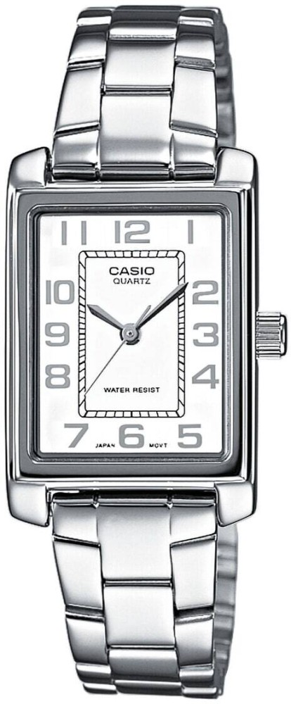 Casio LTP-1234PD-7BEG Timeless Collection Dames Horloge