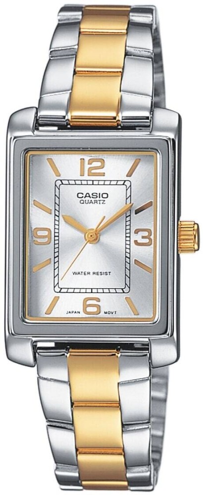 Casio LTP-1234PSG-7AEG Timeless Collection Dames Horloge