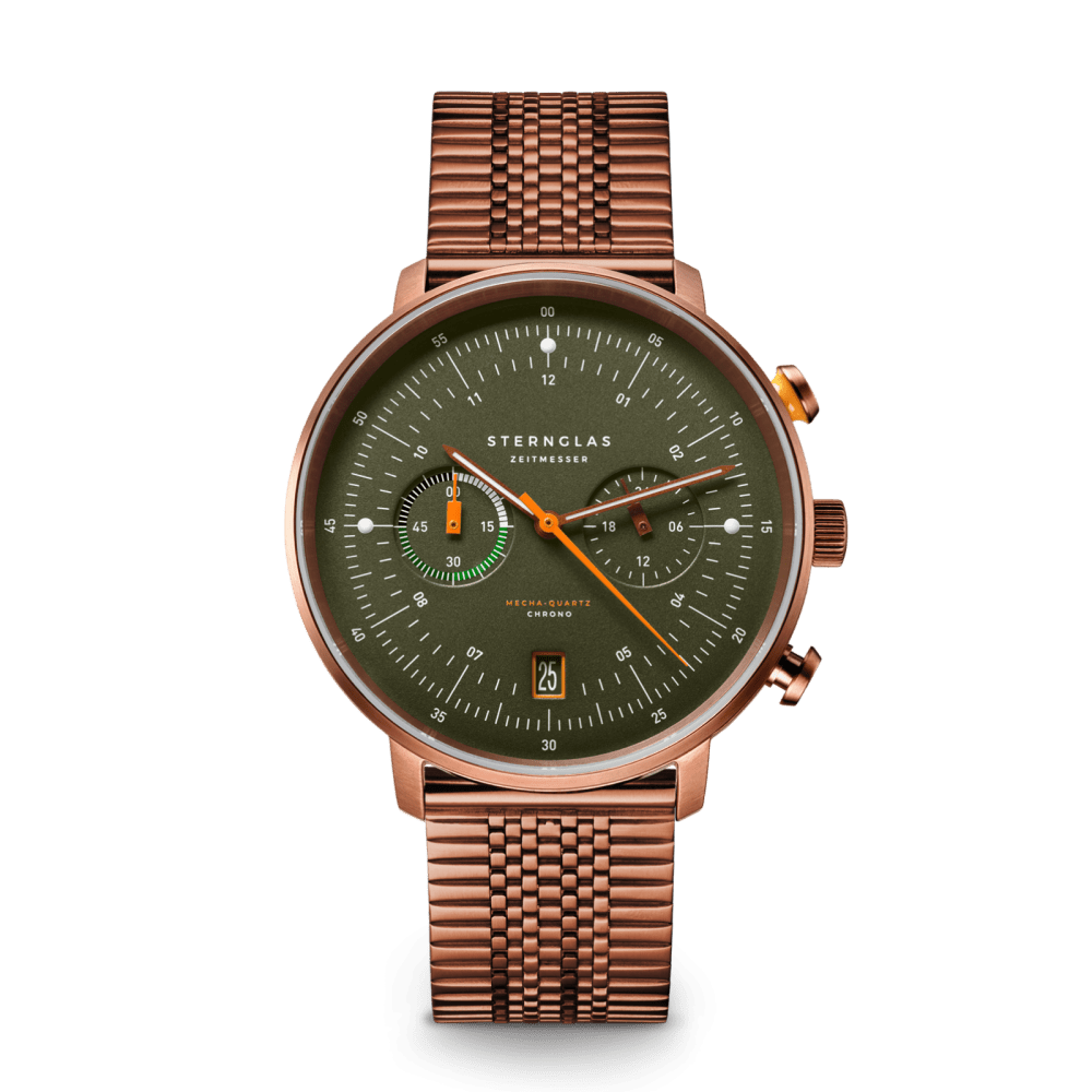 Sternglas S01-HC35-ME10 HAMBURG Heren Horloge