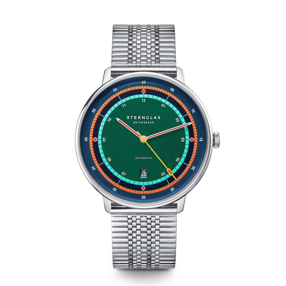 Sternglas S02-HHA08-ME08 HAMBURG AUTOMATIK Edition Argo Heren Horloge