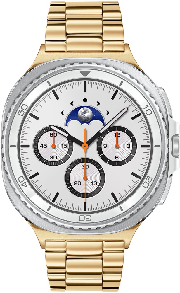 Samsung Special Edition Galaxy Watch 8 CLASSIC Wit/Goudkl Staal 46mm